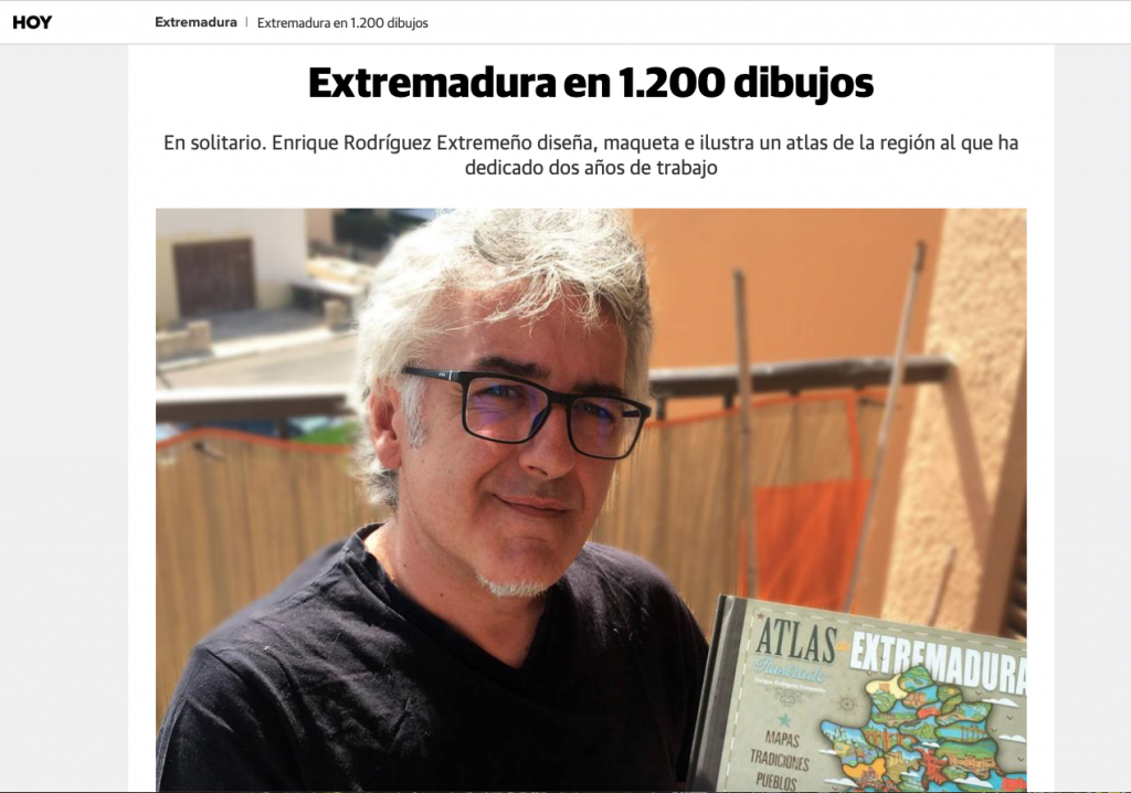 Extremadura en 1.200 dibujos