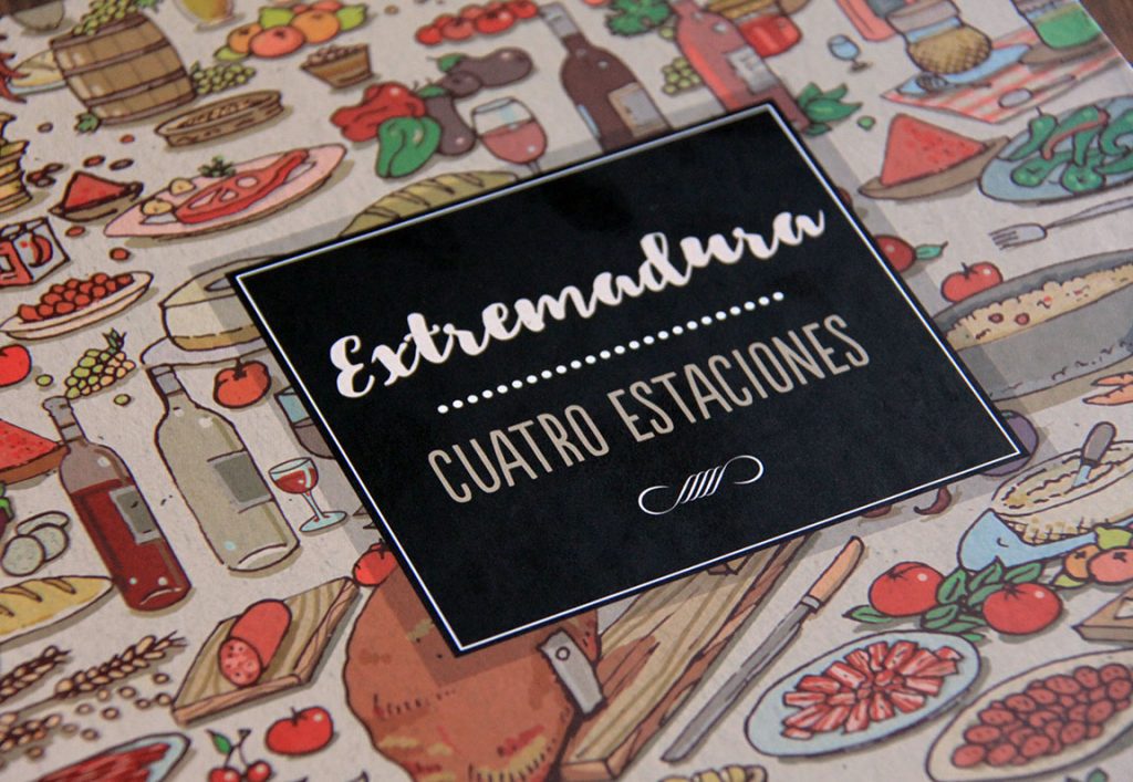 libro "Extremadura cuatro estaciones" por extremeño estudio