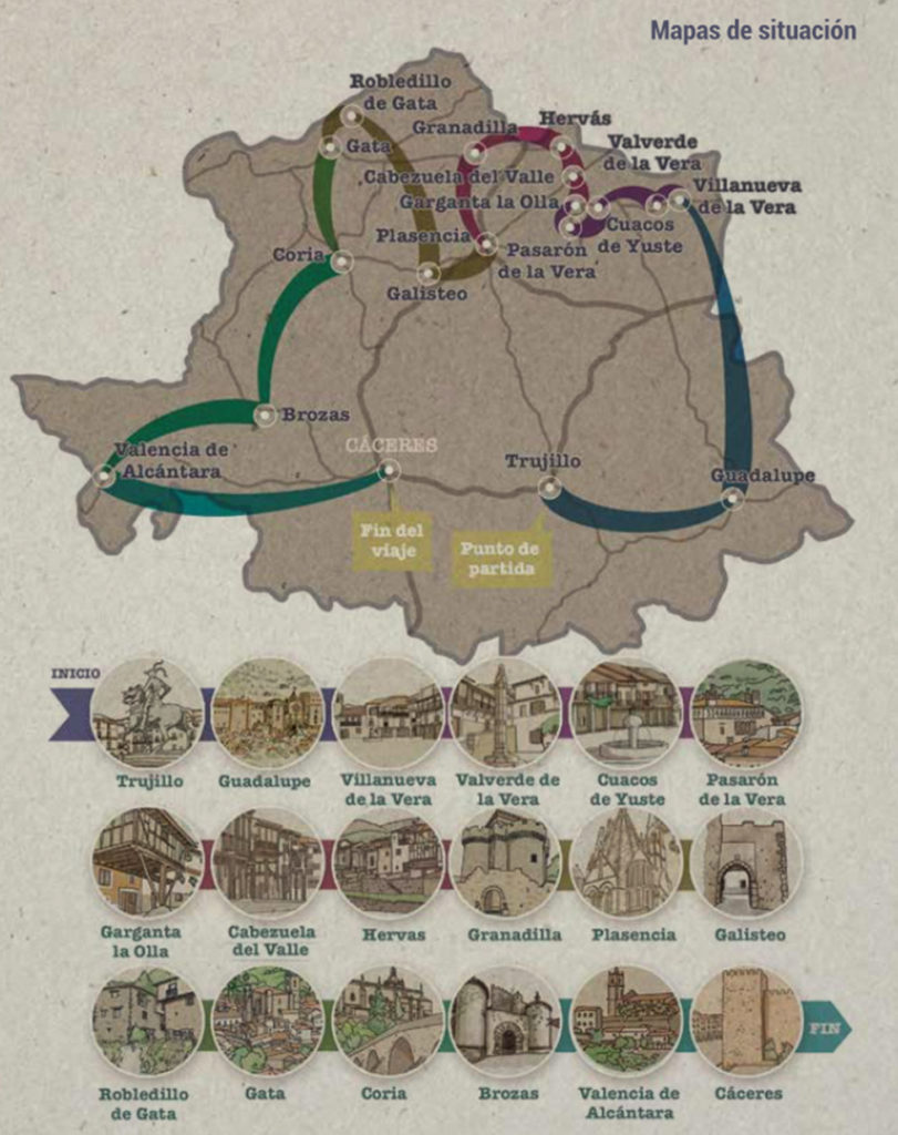 Guía de Conjuntos Históricos Artísticos de la Provincia de Cáceres